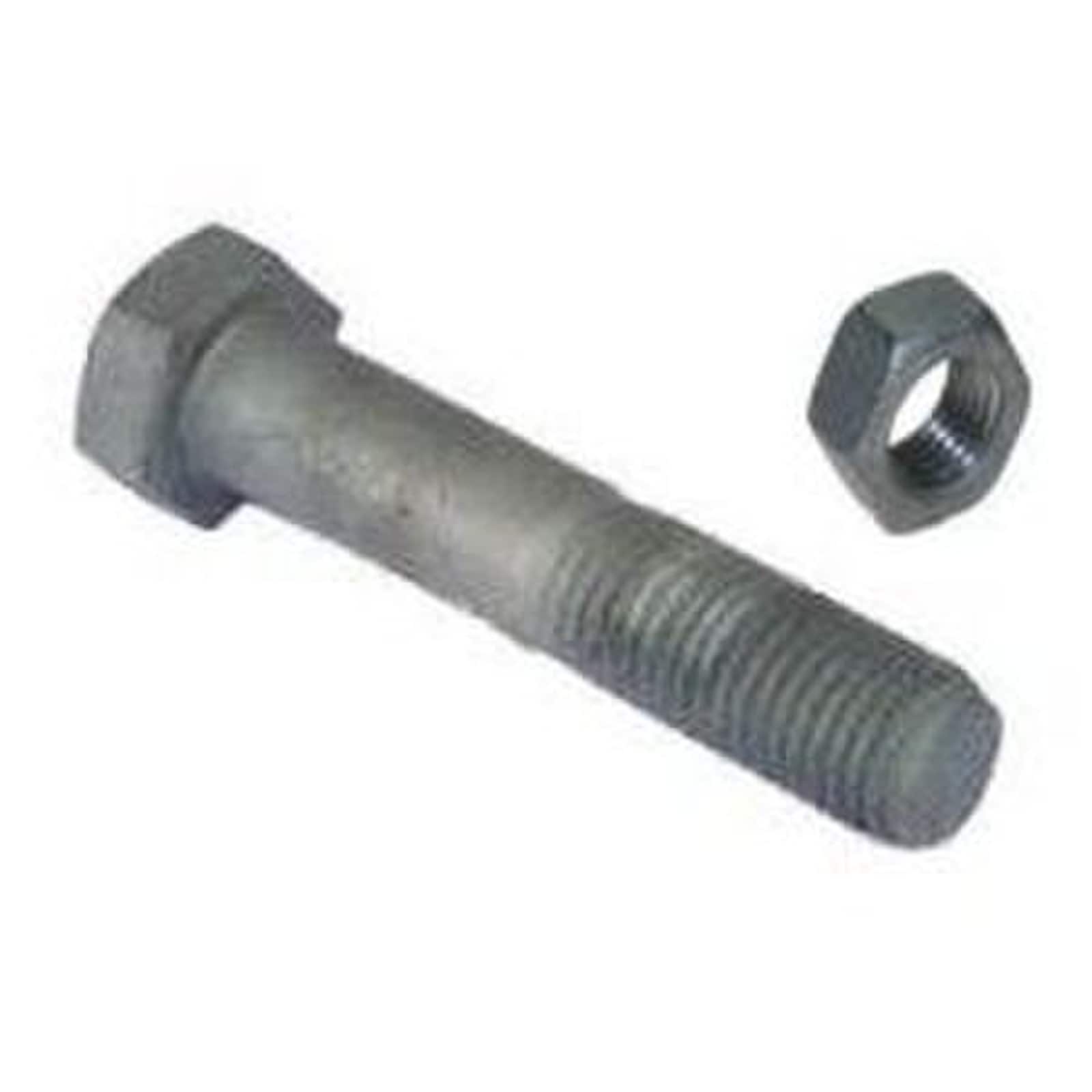 Bolt and nut M16 x 200 hex head galvanized ESS-105200